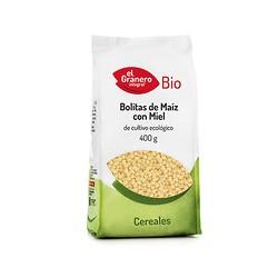 Bolitas de maiz con miel bio 400g el granero integral