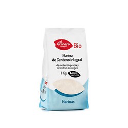 Harina de centeno integral bio 1k El granero integral
