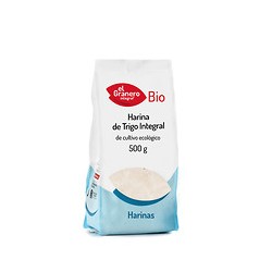 Harina de trigo integral bio 500g El granero integral
