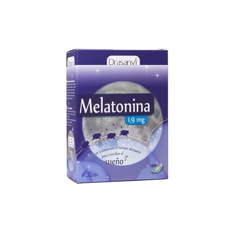 Melatonina 60 caps. 1,9 mg Drasanvi