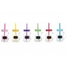 Jarra con pajita tapadera colores SM-132470