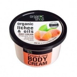 Crema corporal con extracto de lichi 250 ml organic shop