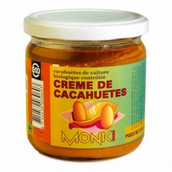 Crema de cacahuete ecologica 330 g monki