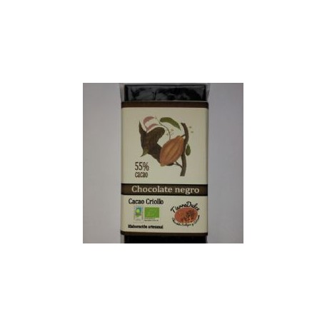 Chocolate negro 55% cacao ecològico 100g Tierra dulce