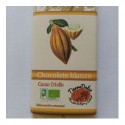 Chocolate blanco 100 g tierra dulce