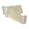 Pita exfoliante espalda con asas de madera