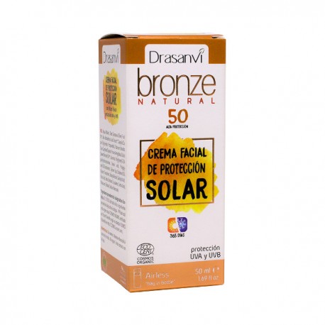 Crema solar facial spf 50  50 ml drasanvi