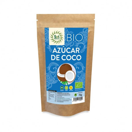 Azúcar de coco bio 250 g sol natural