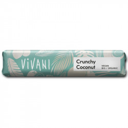 Chocolatina crunchy coconut 35 g vivani