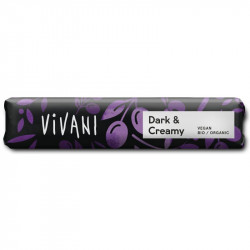 Chocolatina dark & creamy 35 g vivani