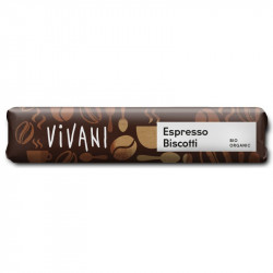 Chocolatina espresso biscotti 40 g vivani