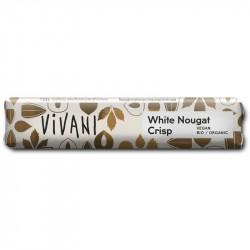 Chocolatina white nougat crisp 35 g vivani