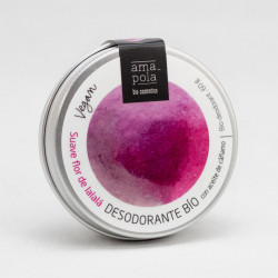 Desodorante sólido suave flor de lalala 15 ml amapola bio cosmetics