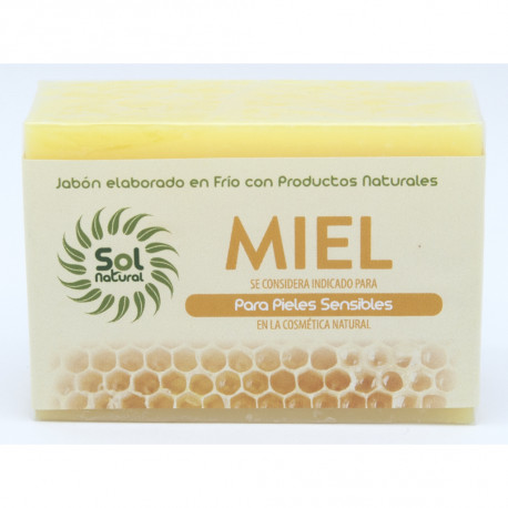 Jabon de miel 100 g sol natural