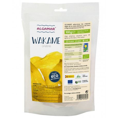 Alga wakame deshidratada 50 g algamar