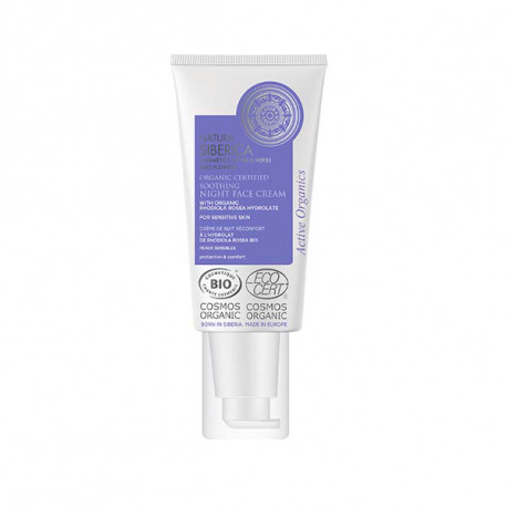 Crema de noche piel sensible 50 ml natura siberica