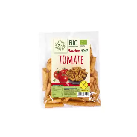 Nachos Roll de maíz y tomate bio 125 g sol natural