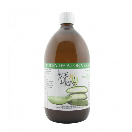 Pulpa cruda de aloe vera ingerible 1 l aloe plant