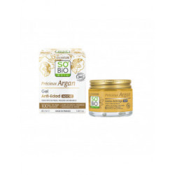 Gel aceite facial noche antiedad argan 40 ml  so bio etic