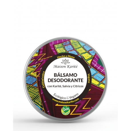 Bálsamo desodorante 30 ml maison karite