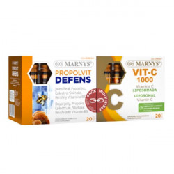 Pack propolvit defens y vitamina C 20 viales Marnys