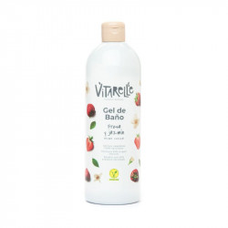 Gel de baño fresa y jazmín 750 ml Vitarelle