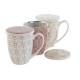 Taza infusionadora porcelana 380 ml colección pixel love