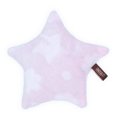 Saquito térmico infantil estrella coralina estrellas rosas