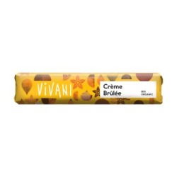 Chocolatina creme brulee bio 40 g vivani