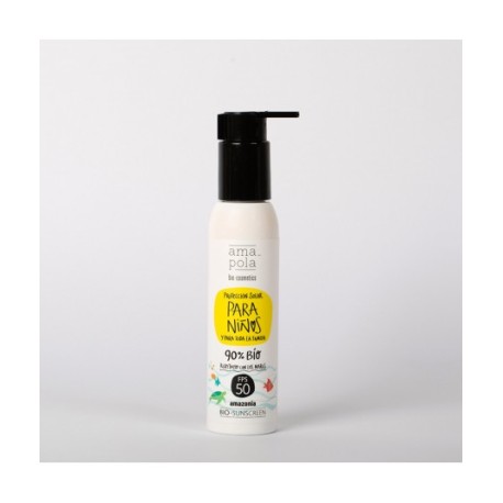Protector solar para niños 125 ml amapola bio cosmetics