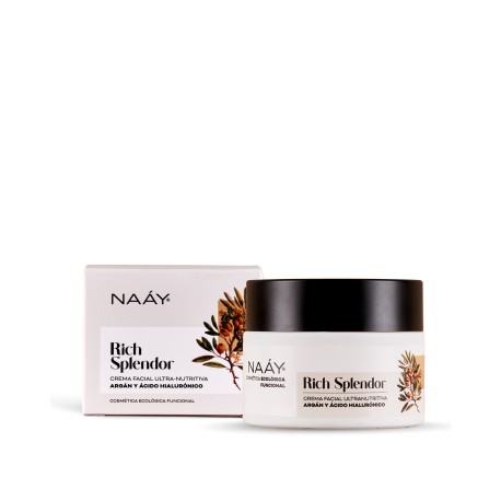 Crema facial pieles maduras y/o muy secas 50 ml naay botanicals