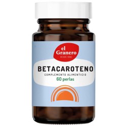 Betacaroteno 60 perlas 330 mg el granero integral