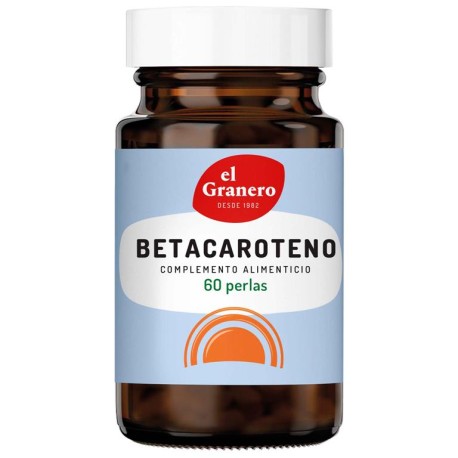 Betacaroteno 60 perlas 330 mg el granero integral