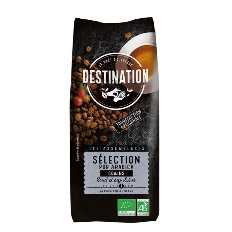 Cafe en grano seleccion 100 % arabica bio 1k destination