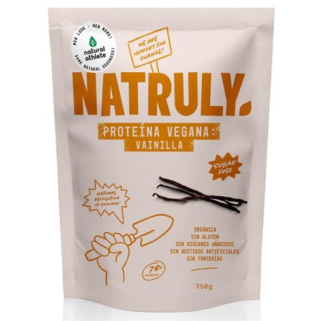 Proteína vegana vainilla bio 350 g Natruly