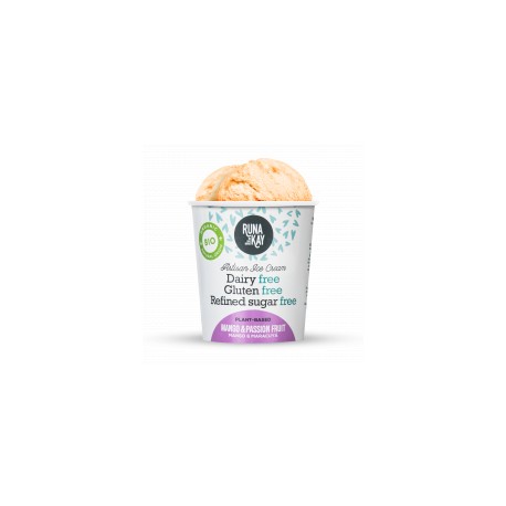 Helado ecológico de mango y maracuyá 130 ml runakay