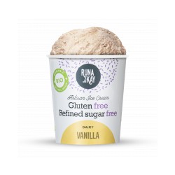 Helado ecológico de vainilla 130 ml runakay