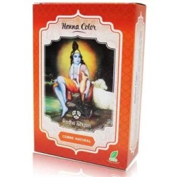 Henna en polvo cobre natural 100 g radhe shyam