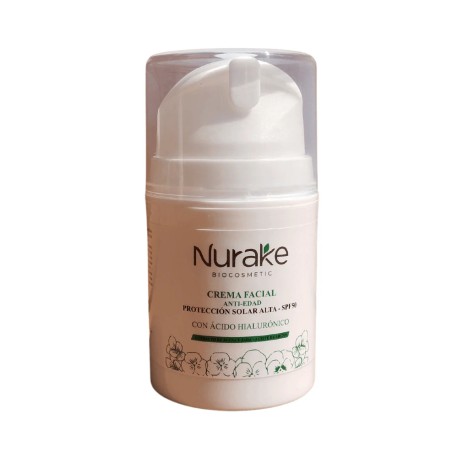 Crema facial antiedad con spf 50 50 ml Nurake