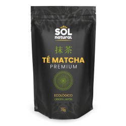 Te matcha premium 70 g sol natural