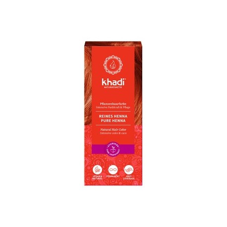 Tinte henna natural 100 g Khadi