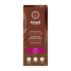 Tinte natural castaño avellana 100 g khadi