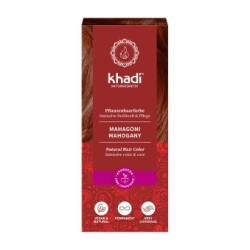 Tinte natural castaño caoba 100 g khadi