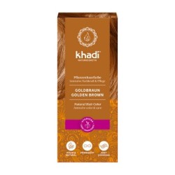 Tinte natural castaño dorado 100 g khadi