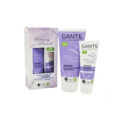 Caja regalo cuidado corporal lavanda sante