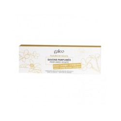 Caja 3 jabones pastilla perfumadas fleurs de soleil galeo