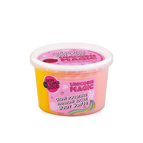 Exfoliante corporal con azúcar unicorn magic 250 ml skin super good