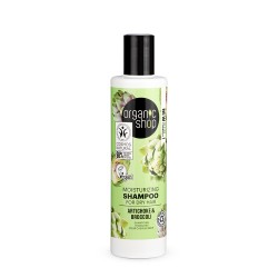 Champu para cabello seco de alcachofa y brocoli 280 ml organic shop