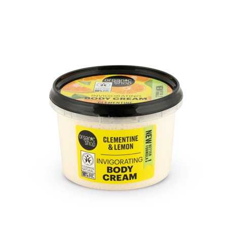 Crema corporal vigorizante 250 ml organic shop