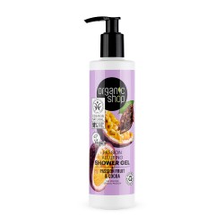 Gel de ducha passion maracuya y cacao 280 ml organic shop